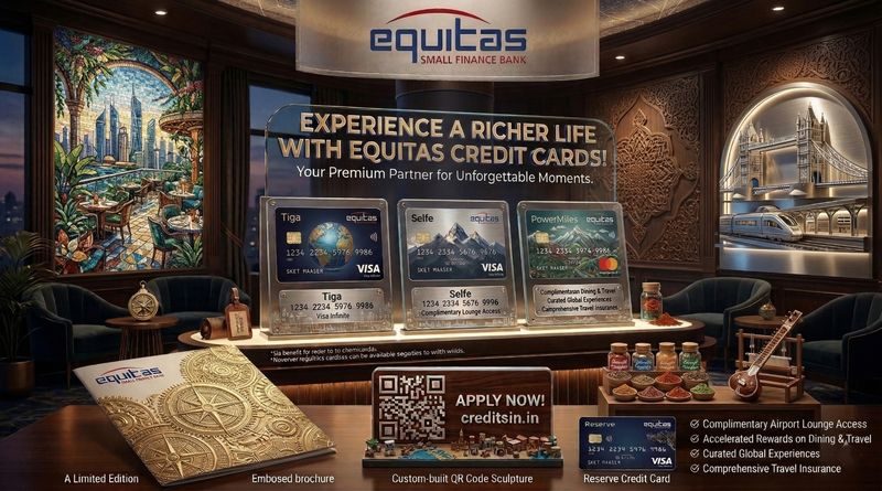 Equitas Credit Cards - Tiga, Selfe and PowerMiles